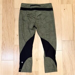 LIKE NEW Lululemon Women’s Run: Inspire Crop Tights Leggings II